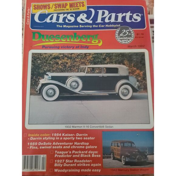 Vintage 1982 Car & Parts Magazines‎ Lot of 11, missing June - Picture 4 of 12